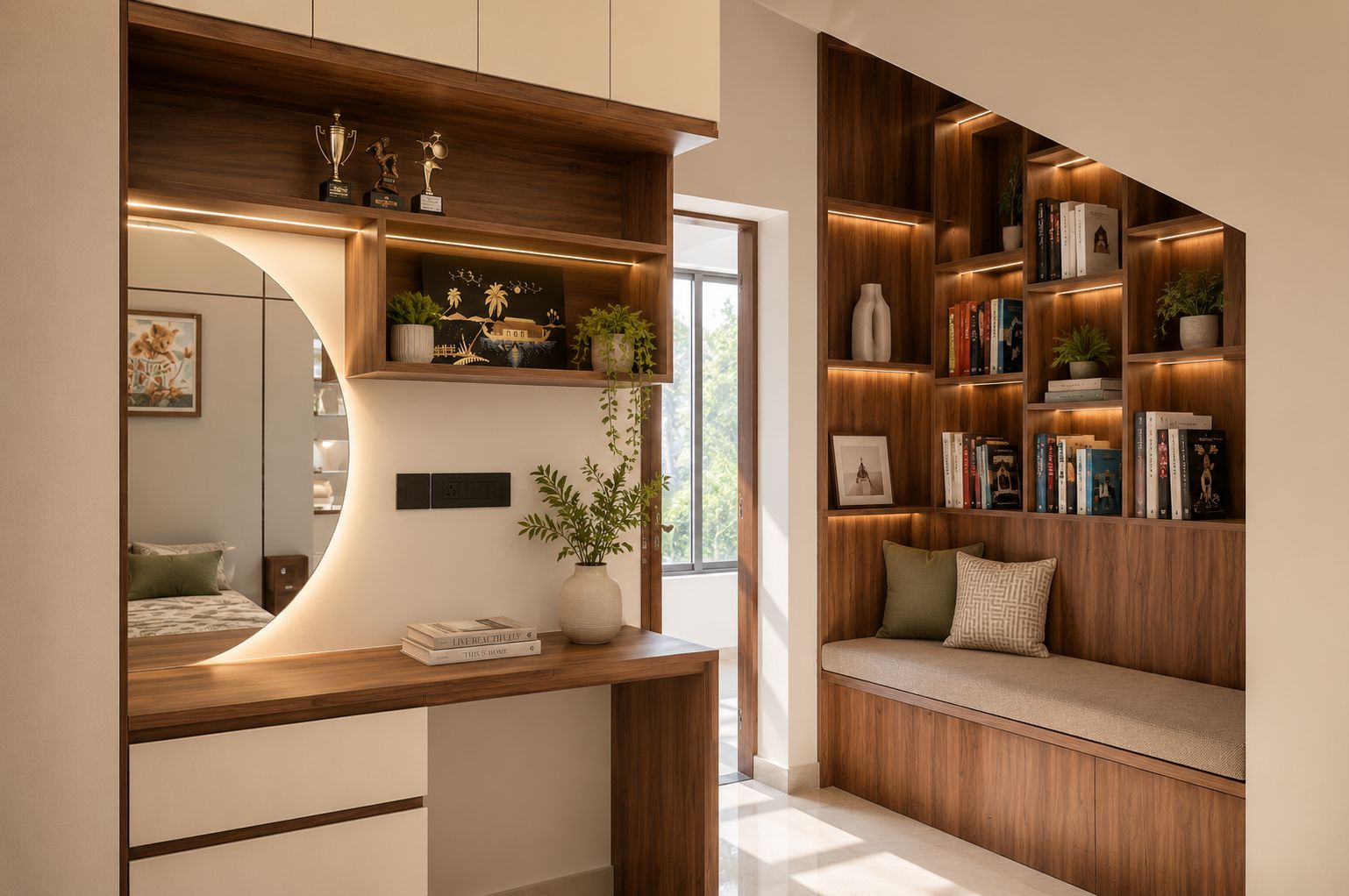 Dressing & Library Nook